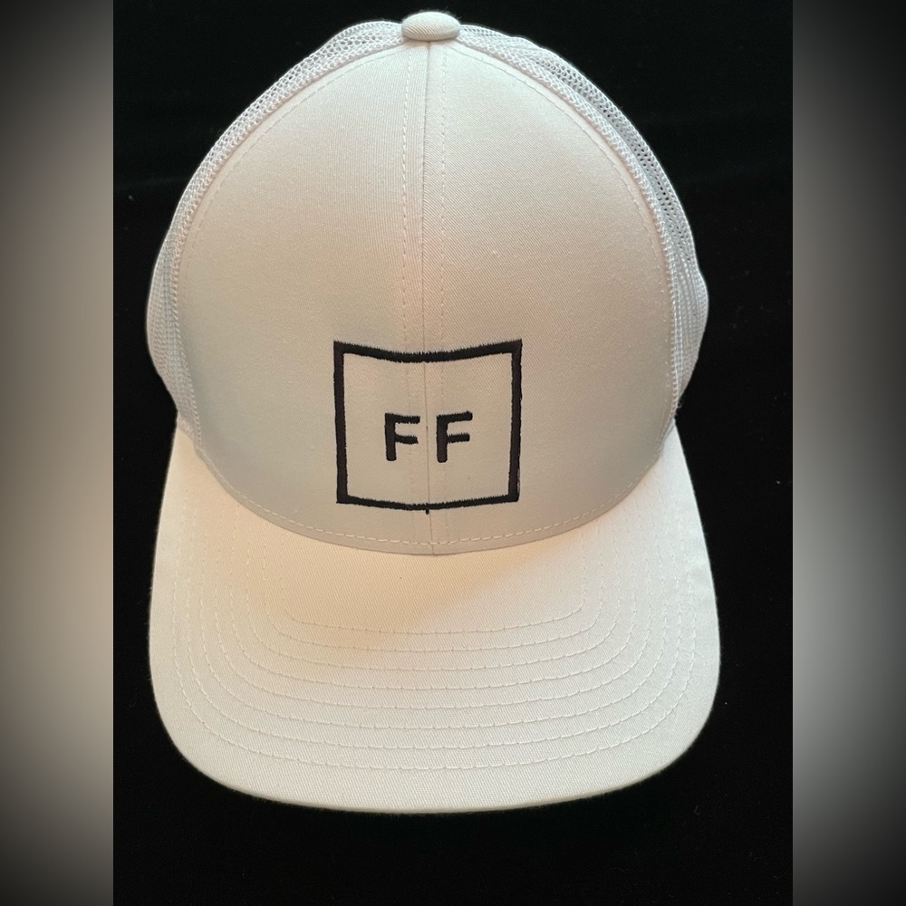 Pacifica White Mesh Cap